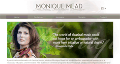 Desktop Screenshot of moniquemead.com